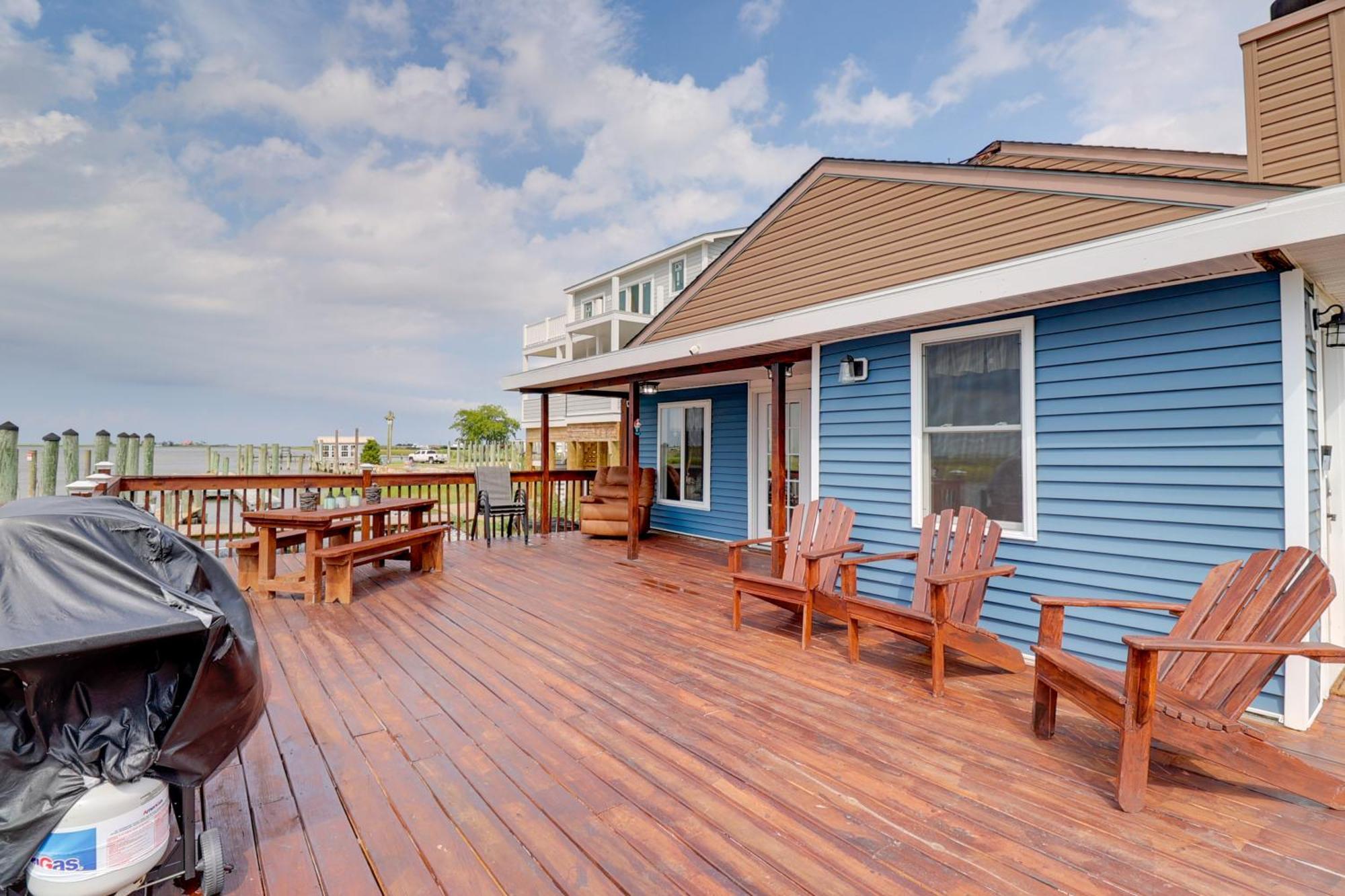 Oceanfront Milford Home With View And Boat Access Exterior foto